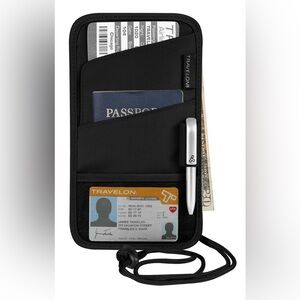 TRAVELON ID & Passport Holder Travel Organizer